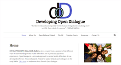 Desktop Screenshot of developingopendialogue.com